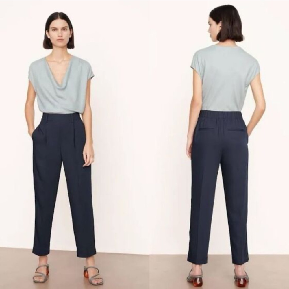 VINCE Mid-Rise Tapered Pull-On Pant Size 2